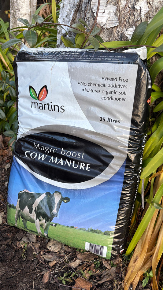 Magic Boost Cow Manure 30L (minimum 3 bags) $9 each