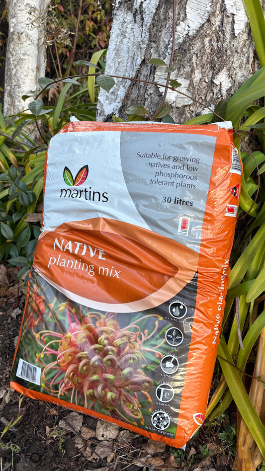 Native Planting Mix 30L (minimum 2 bags) $14 each