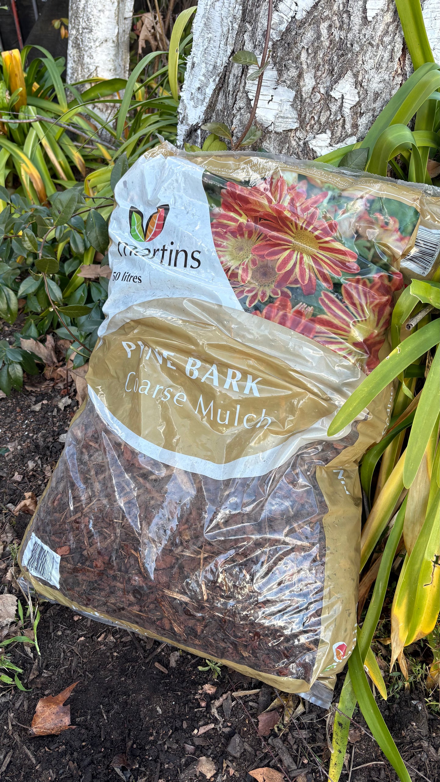 Pine Bark Mulch 50L (minimum 4 bags) $12 each
