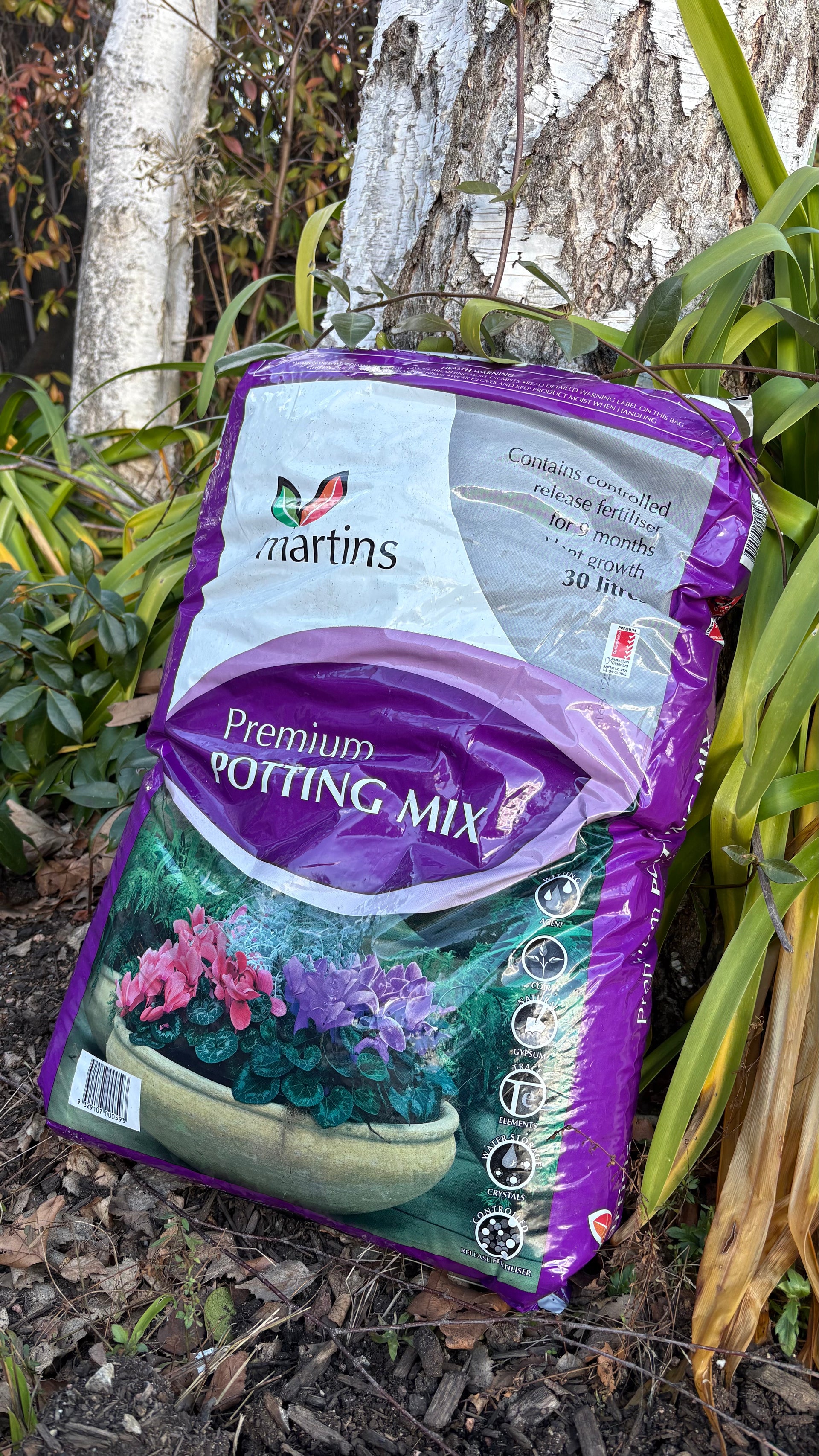 Premium Potting Mix 30L (minimum 3 bags) $15 each