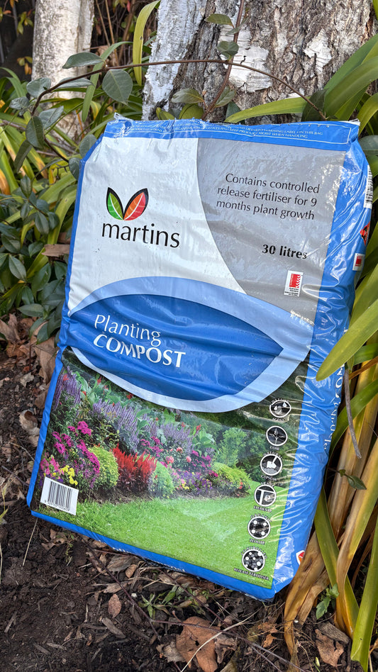 Planting Compost 30L (minimum 3 bags) $10 each