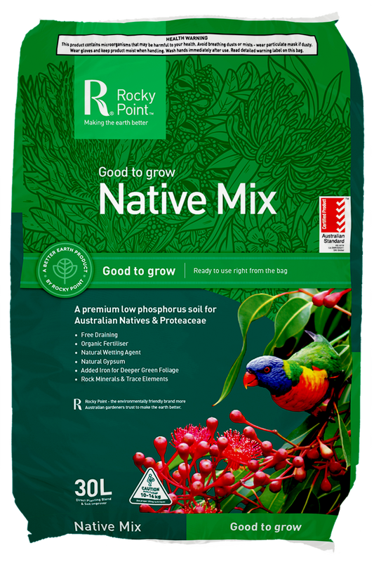 Rocky Point Premium Native Planting Mix 30L (minimum 2 bags) $17 each